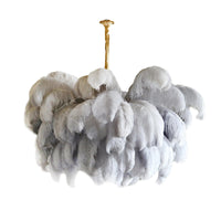 Plume de luxe lysekrone