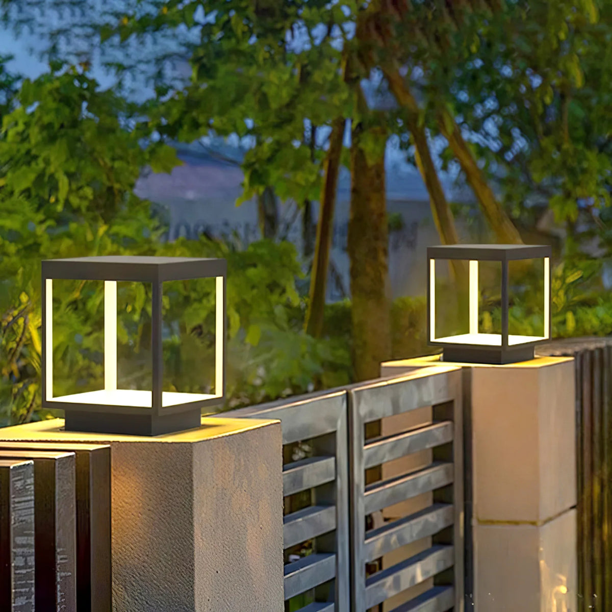 Forma Square Outdoor Post Light