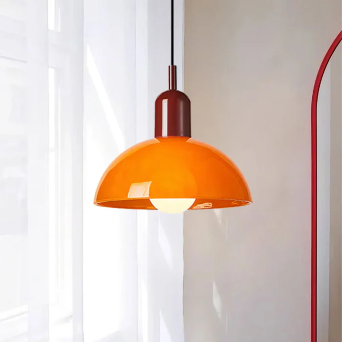 Colorful Bowl Pendant Light