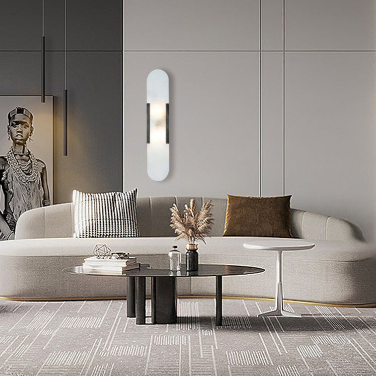 Moderne minimalistisk marmor væglampe