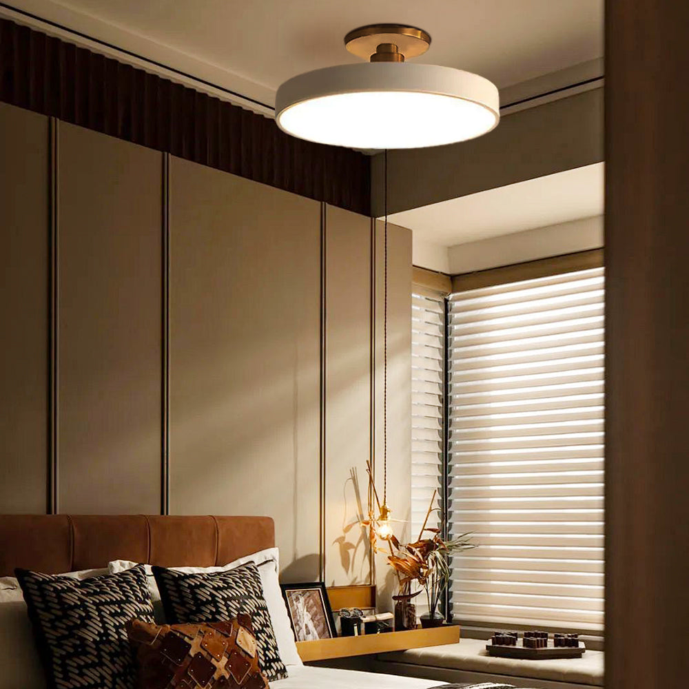Luce del soffitto a filo a filo rotondo nordico