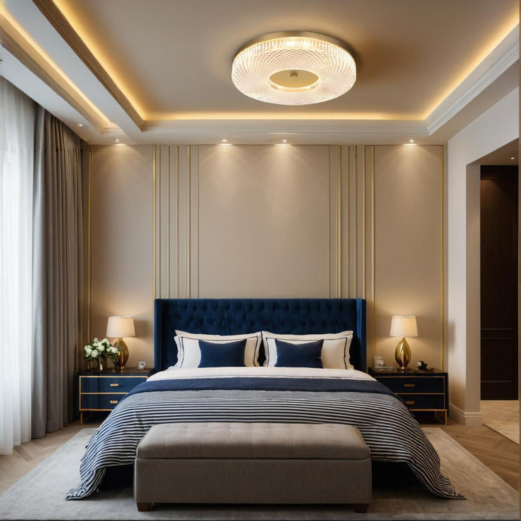 Glarefusion Kreative runde Deckenleuchte aus Acryl