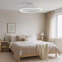 Moderne rund akryl loftslampe