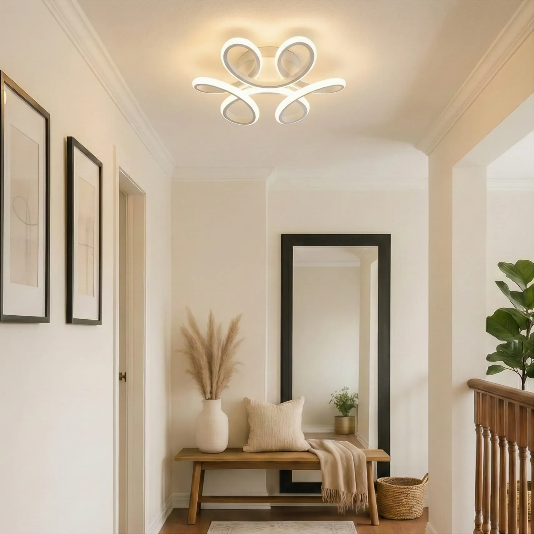 Plafoniera LED elegante