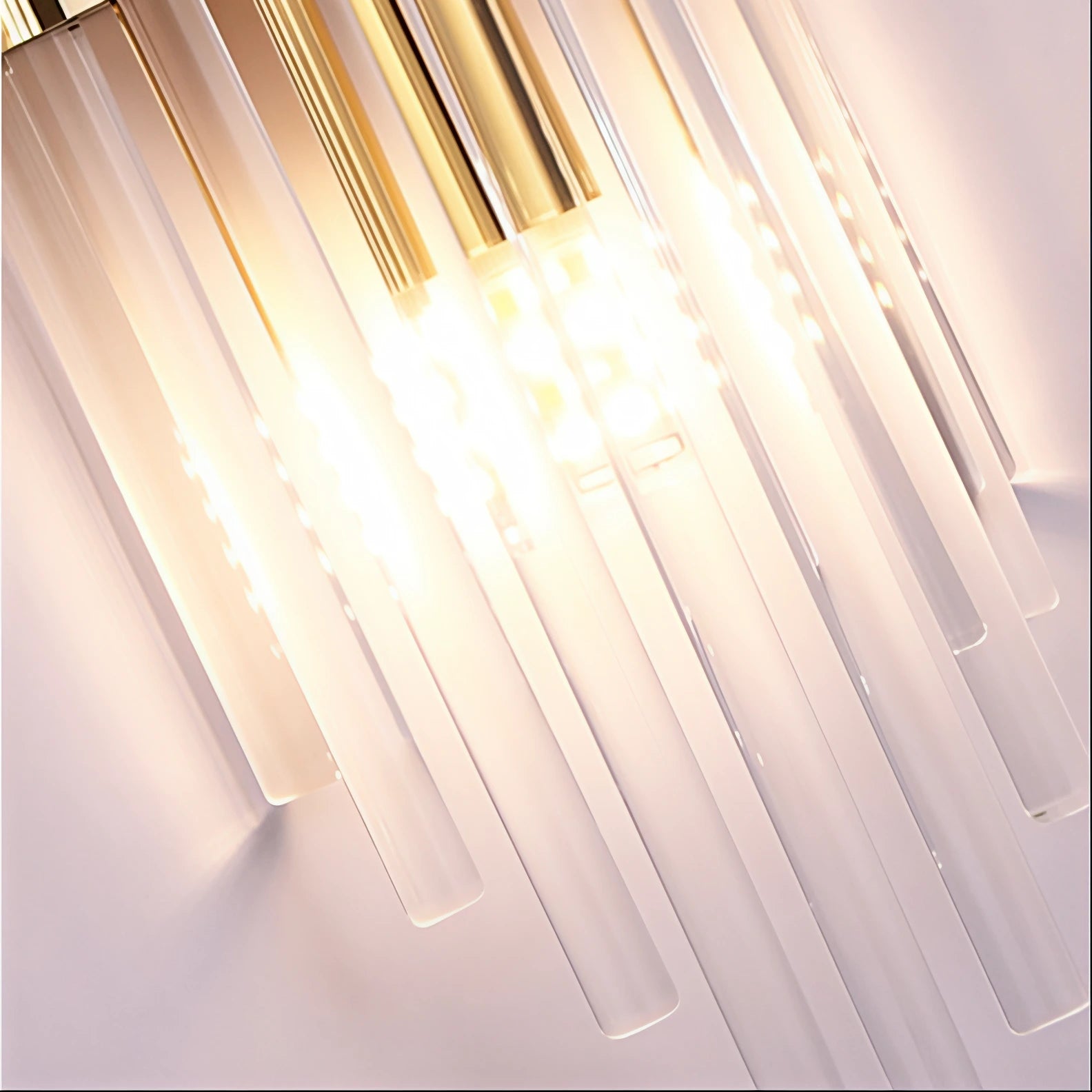 Elegante lampada da parete moderna nordica in oro