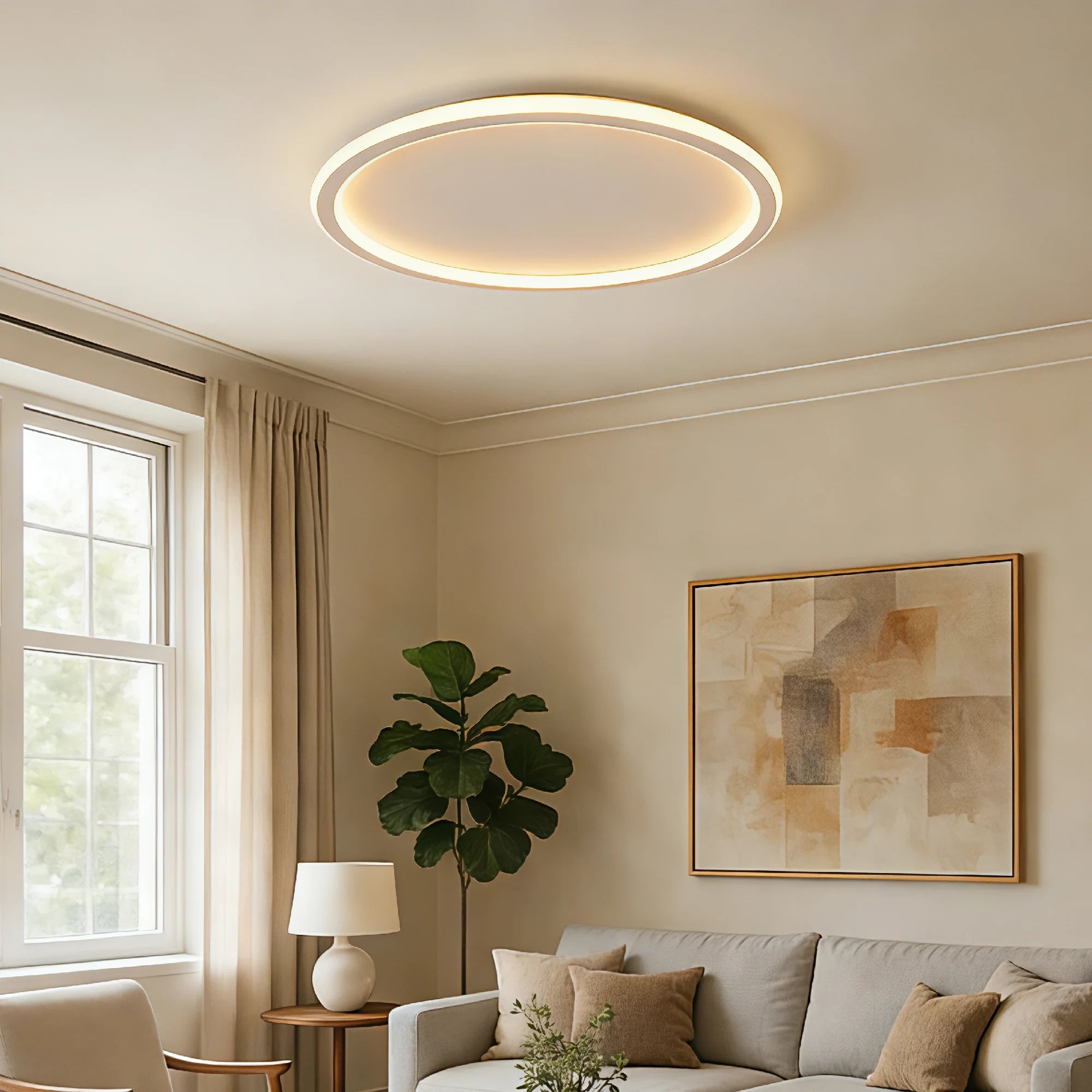 Plafoniere rotonde chic