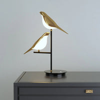 Glarefusion Chic Double Bird Table Lamp