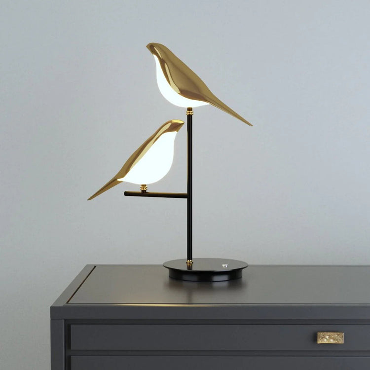 Glarefusion Chic Double Bird Bordlampe