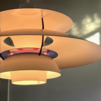 Luce a sospensione in metallo multistrato Glerafusion