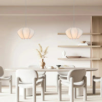 Modern Irregular Silk Pendant Light