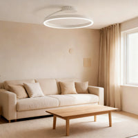 Moderne rund akryl loftslampe