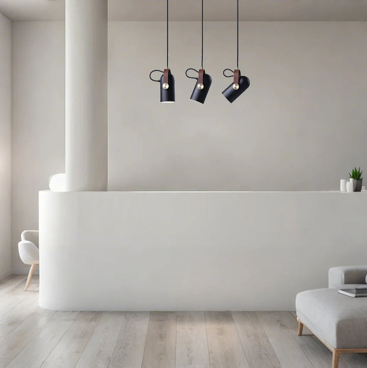 Nordic Modern Roterbar Pendel i træ