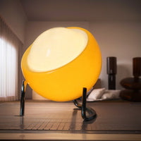 Vintage Bauhaus Egg Shape Table Lamp