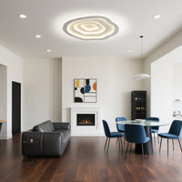 Glarefusion Modern Creative Cloud Ceiling Lamp