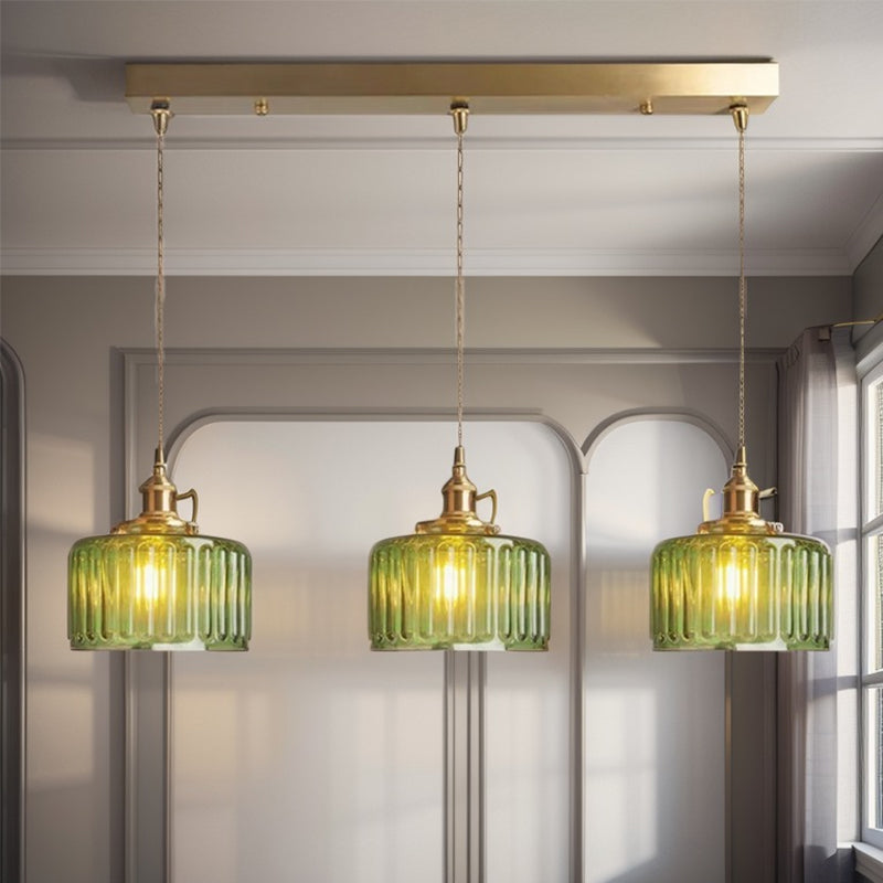 Vintage krystal hængende lampe