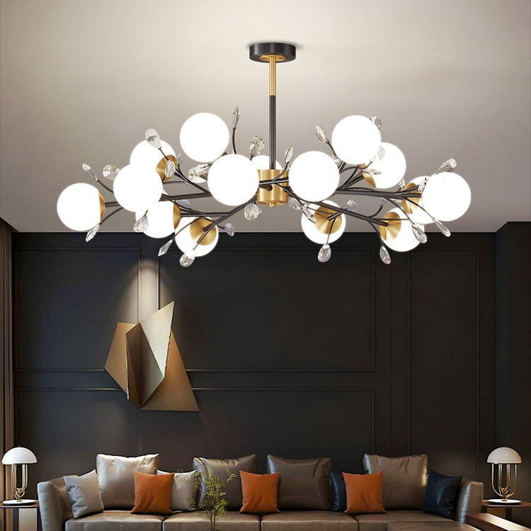 Nordic Creative Minimalistisk Glaslysekrone