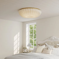 Trendy Round Glass Ceiling Light