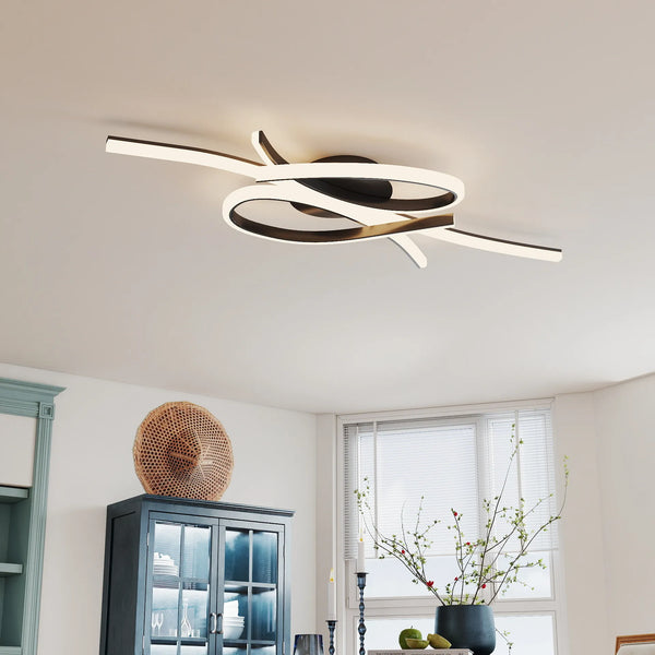 Moderne kreative musikalske noder loftslys