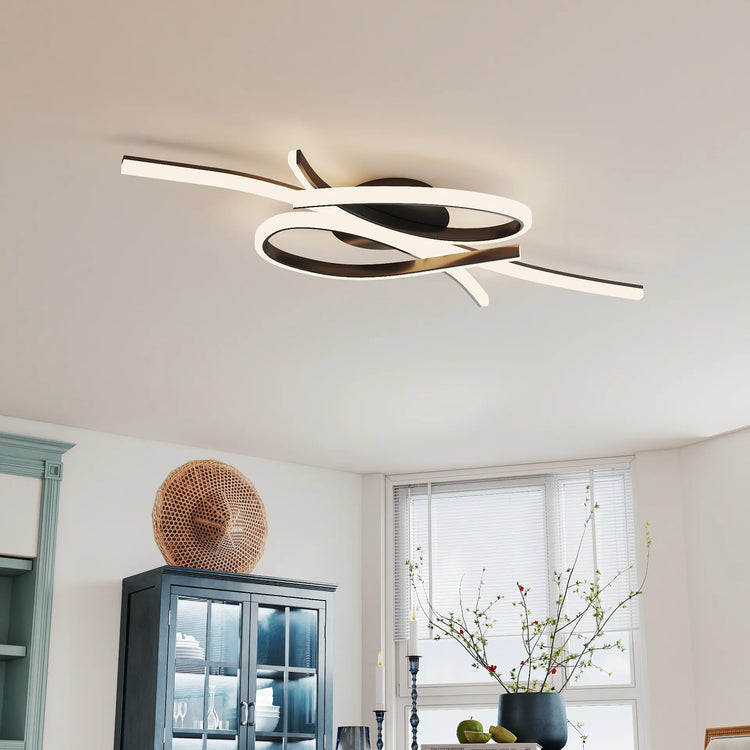 Moderne kreative musikalske noder loftslys