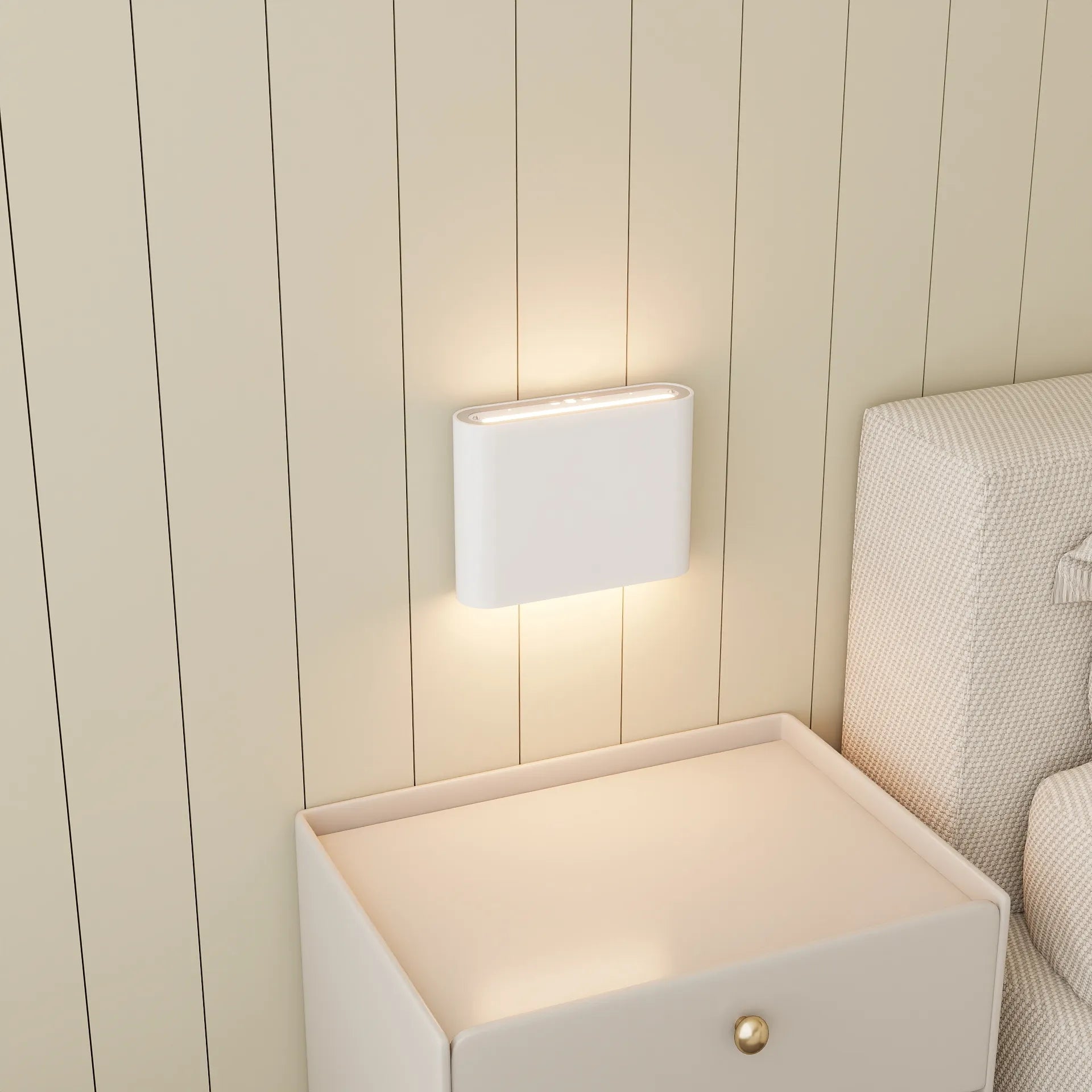 Modern Chic Waterproof Double Head Wall Light