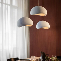Japaner Wabi-Sabi-Vogel-Nest-Form-Anhänger Licht