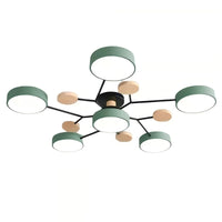 Plafonnier LED circulaire moderne nordique en acrylique