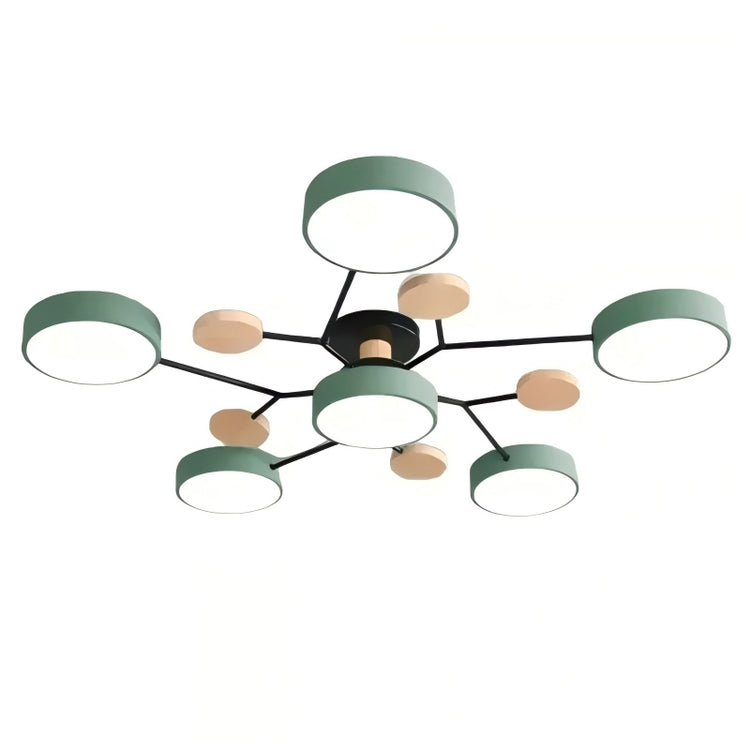 Nordic Modern Circular Acryl LED Loftslampe