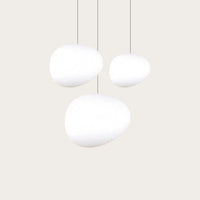 Nordic Art Deco Wohnzimmerkieselpendelleuchte