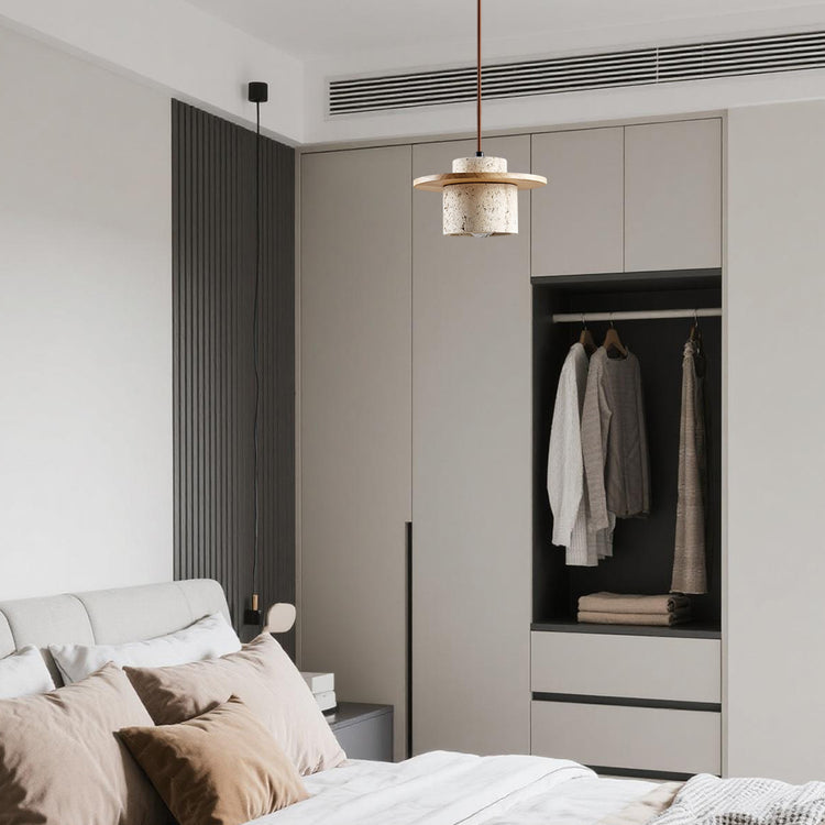 Moderne chik travertin pendel