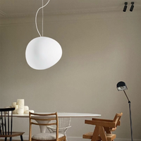 Nordic White Pebble Pendant Light