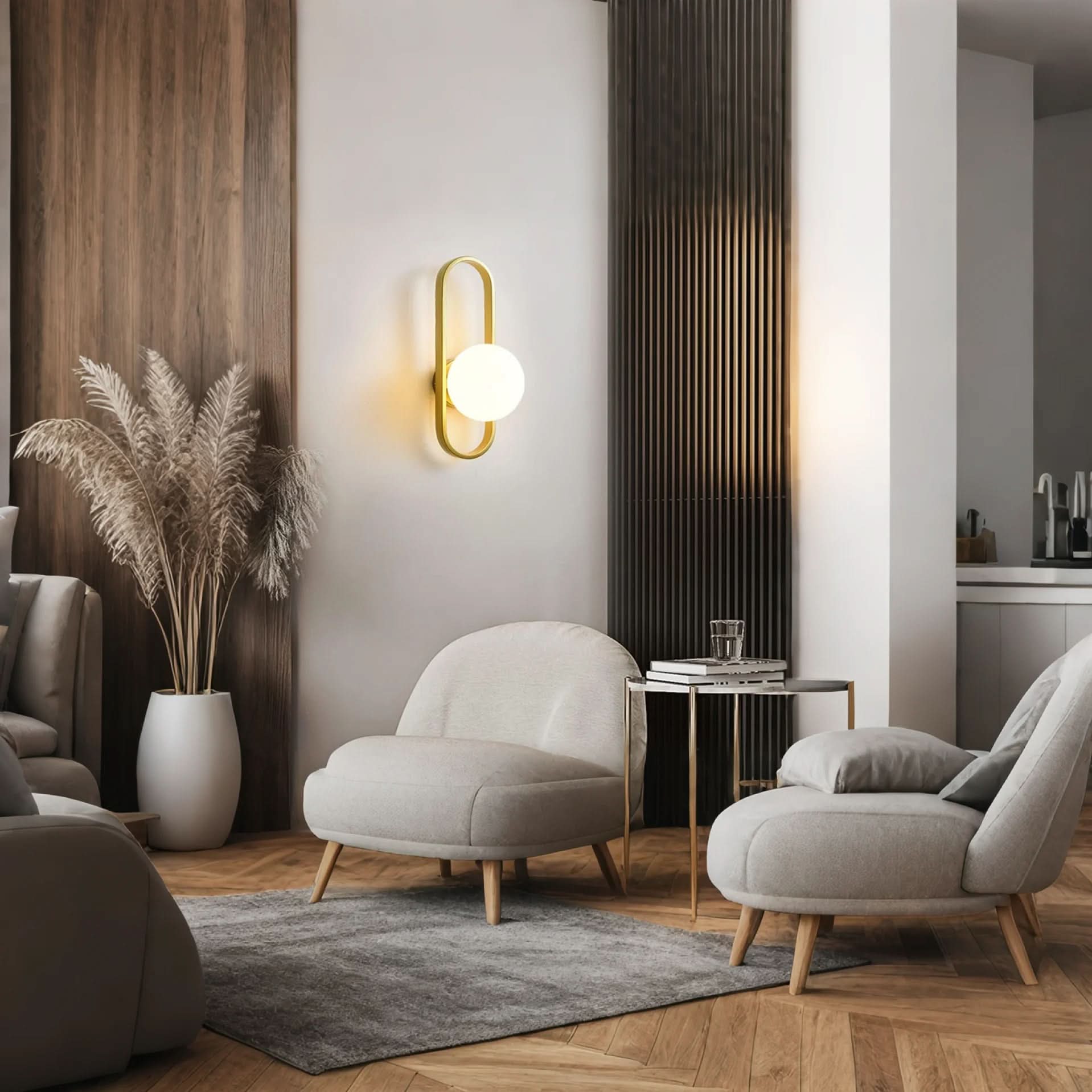 Glarefusion Modern Minimalist LED Wall Lamps