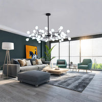 Lustre du salon en acrylique Creative Branch Glarefusion