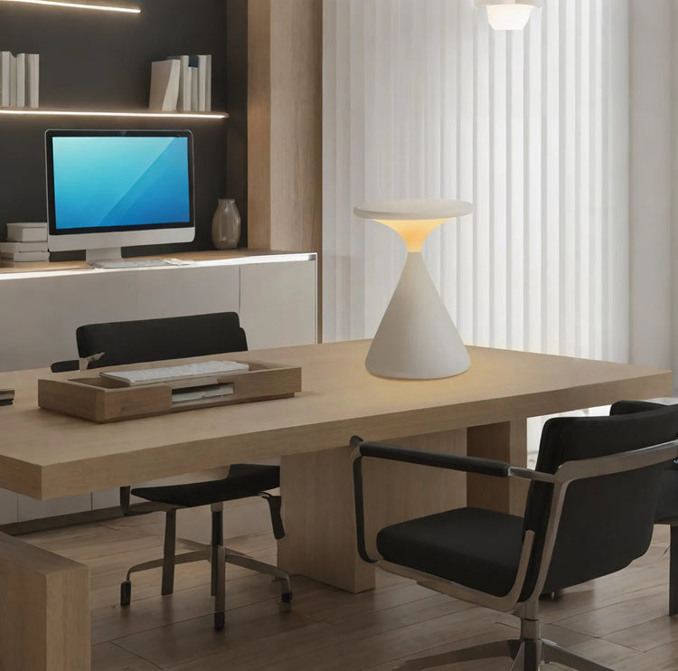 Creative timeglas bordlampe