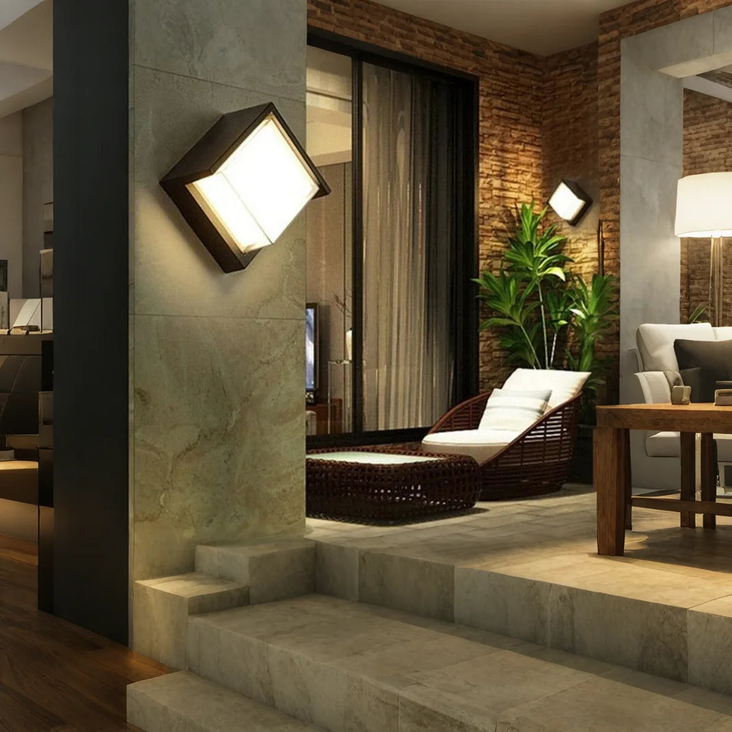 Smart Motion-Activated Outdoor Wall Light
