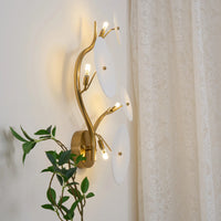 Lotus Bloom Wall Sconce