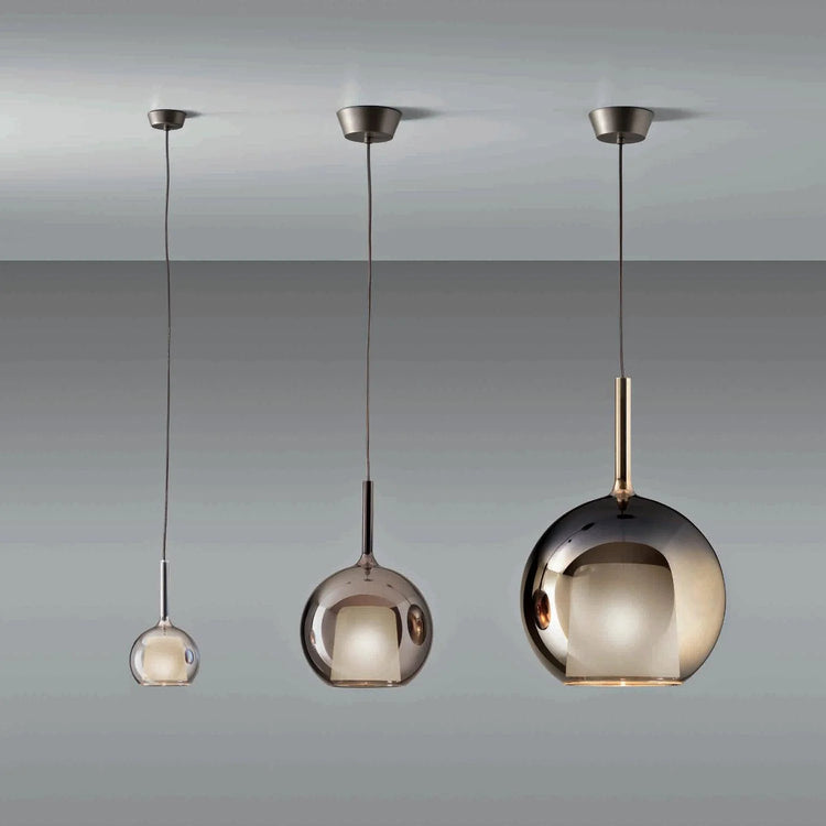 Minimalist Spherical Glass Pendant Light