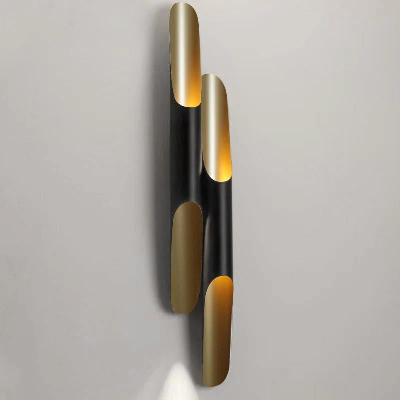 Applique murale moderne en tube d'aluminium