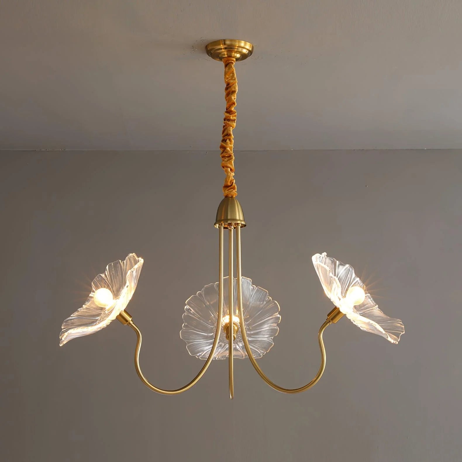 Lampadario con illuminazione Lotus Bloom