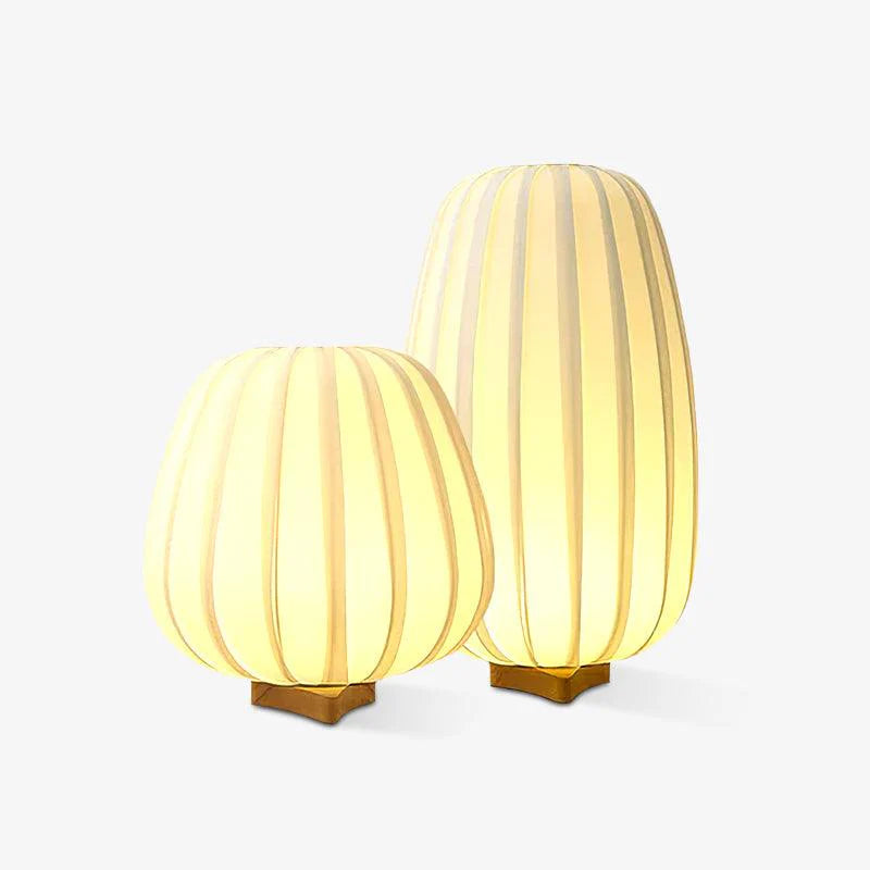 Classic Round Fabric Table Lamp