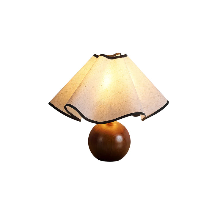Klassisk Bell stof bordlampe
