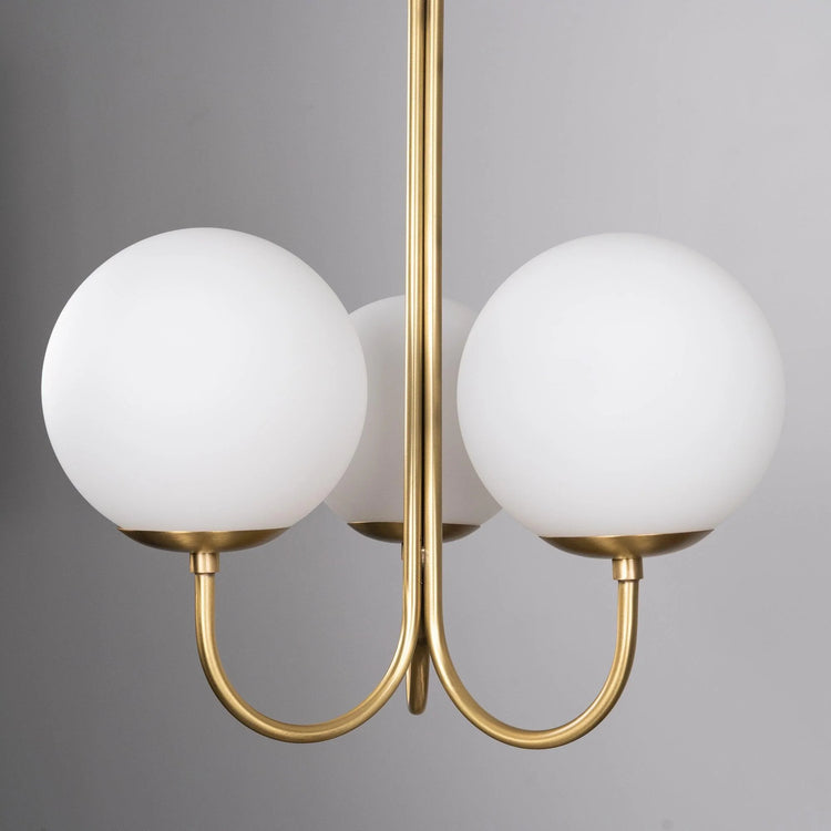 Moderne sfære glas pendel lys