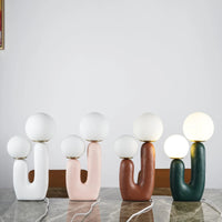 Organisk charme bordlampe