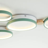 Artistic Circular Iron LED Ceiling Light