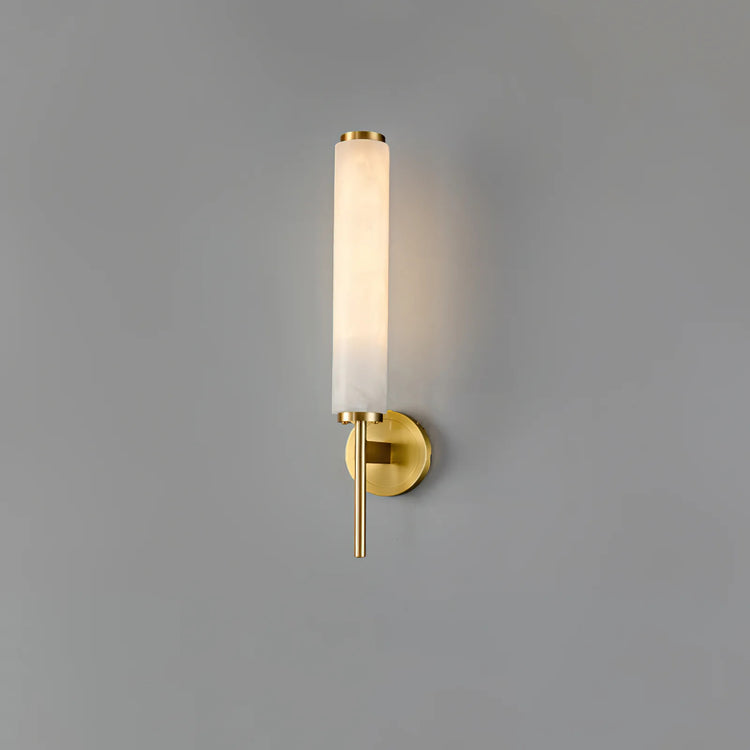 Klassisk Tube Marmor Væglampe