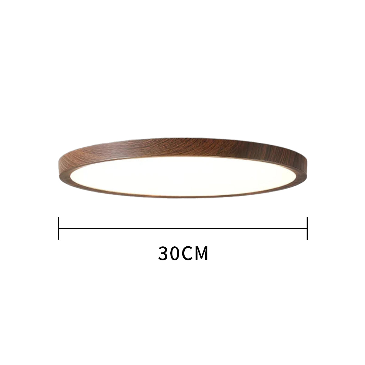 Glarefusion Ultra Thin Round Takljus