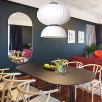 Mulberry Glow Pendant Light