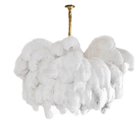 Plume de luxe lysekrone