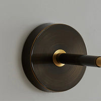Elegant Copper Globe Wall Light