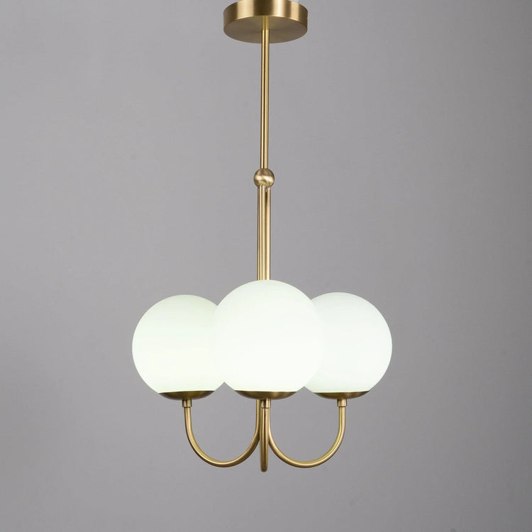 Moderne sfære glas pendel lys