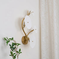 Lotus Bloom Wall Sconce
